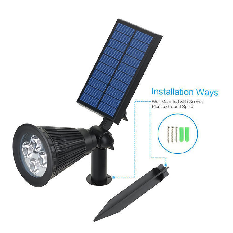 Μικρό ηλιακό φακό φωτισμού Led Garden εξωτερικό ηλιακό φως Ηλιακό φως δρόμου κήπου