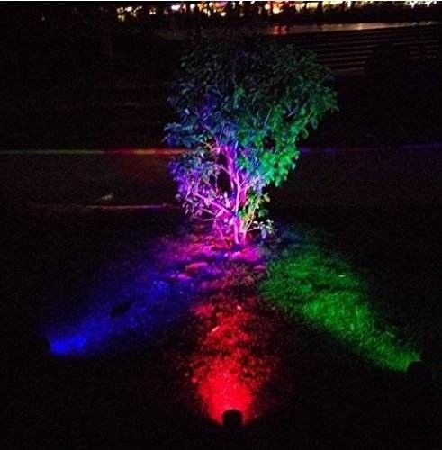 IP44 Ηλιακό τοίχο RGB αλλαγή χρώματος φώτα τοπίου 200 Lumen αναβάθμιση