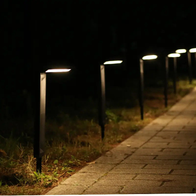 LED Ηλιακά λαμπτήρες κήπου για εξωτερική διακόσμηση δρόμου με ηλιακή ενέργεια