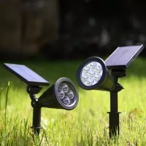 IP44 βαθμός και 40000 εργασιακή διάρκεια ζωής Ηλιακά φώτα LED για εξωτερική κήπο μόδα