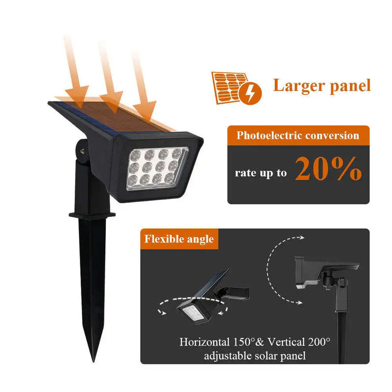 Υποστήριξη Dimmer 100lm / w λαμπτήρα φωτεινή απόδοση LED ηλιακό τοίχο κήπου και το δάπεδο φωτισμού
