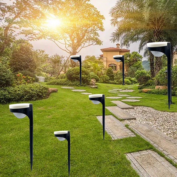 1.2V LED Ηλιακό Γη Διαδρομή Διακοσμητικά φώτα για τον κήπο Περπατητό πεζοδρόμιο πίσω από το κήπο Γεωγραφικό τοπίο