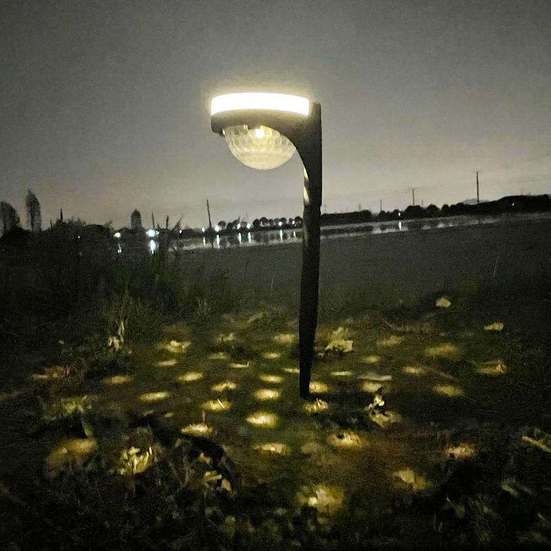 1.2V LED Ηλιακό Γη Διαδρομή Διακοσμητικά φώτα για τον κήπο Περπατητό πεζοδρόμιο πίσω από το κήπο Γεωγραφικό τοπίο