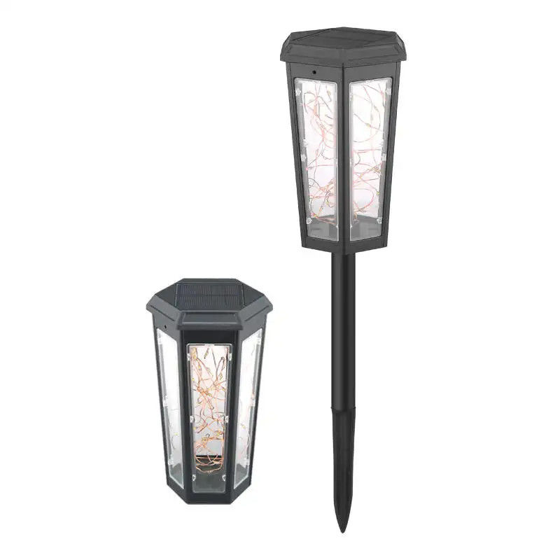 Ηλιακά φώτα κήπου γκαζόν για το κήπο τοπίου LED Ηλιακά φώτα με ηλεκτρική ενέργεια Χρόνος φόρτισης 50000
