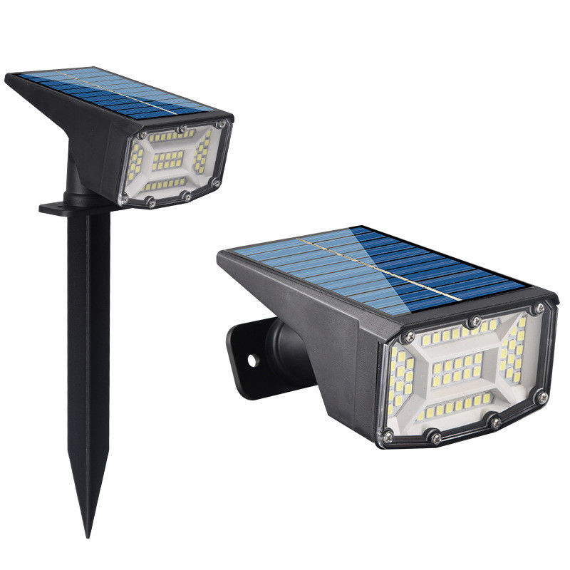 Ηλιακή ενέργεια 53 Led φώτα κήπου Ip65 Αδιάβροχο εξωτερικό φως γκαζόν με CRI Ra 80