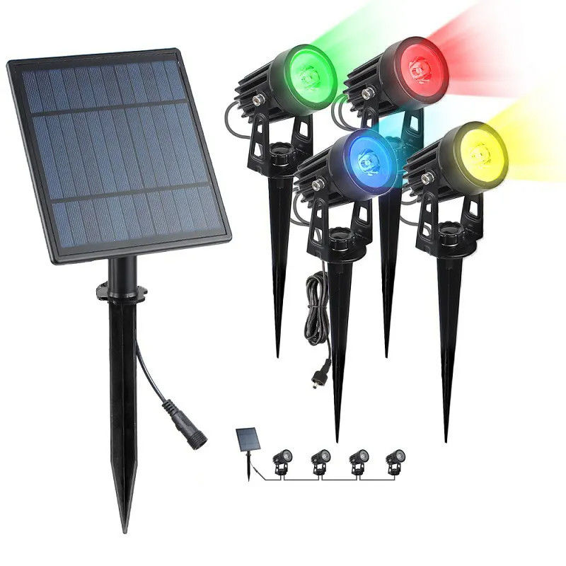 Ηλιακό φως κήπου εξωτερικού ABS PC All In One Pillar Led Wall Fence Αδιάβροχο 2024