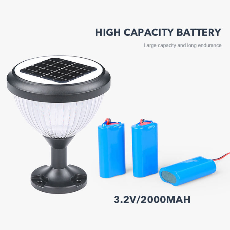 Αλουμινένιο κήπο Ηλιακό Libright κήπο φώτα εξωτερικά Αδιάβροχο φως LED για εξωτερικούς χώρους
