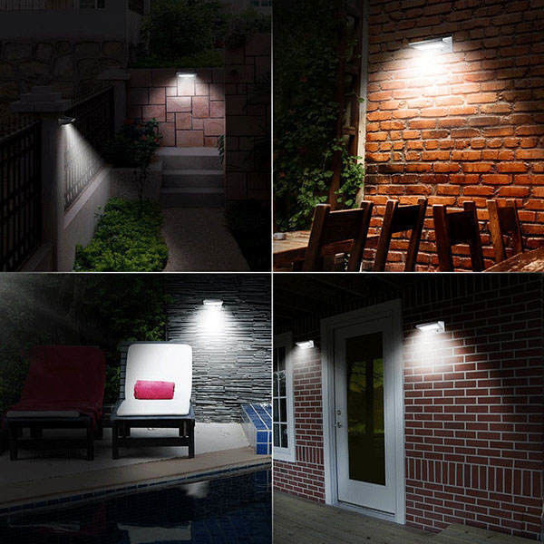 Εξωτερική Ασφάλεια Led Solar Motion Sensor Wall Lamp με και Επαγγελματική Κατασκευή