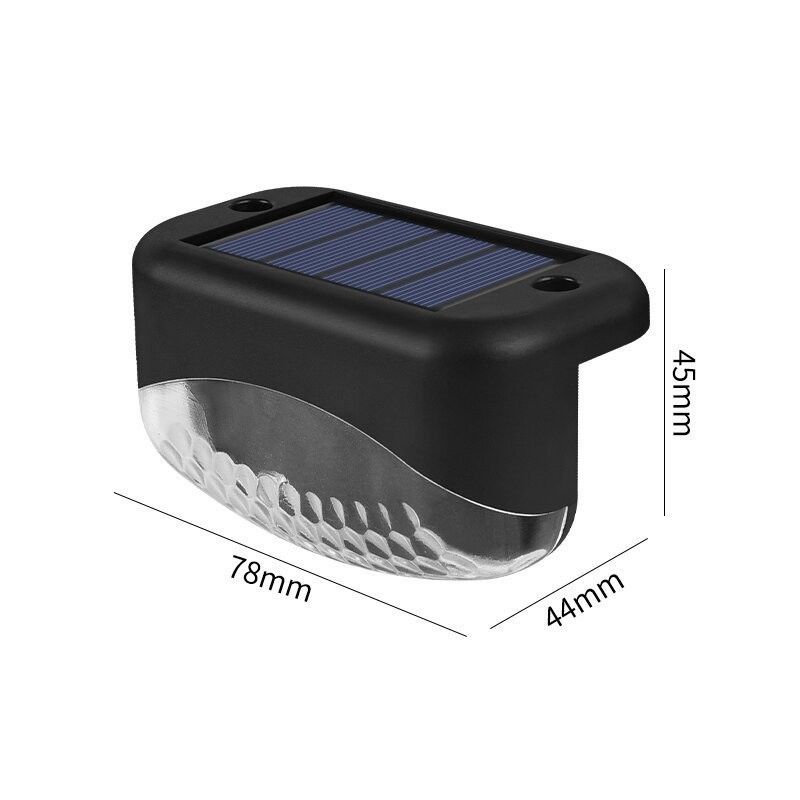 1.2V Εισερχόμενη τάση Εξωτερικό φως LED Ηλιακή ενέργεια Σκάλα Φώτα για το φως τοίχου κήπου