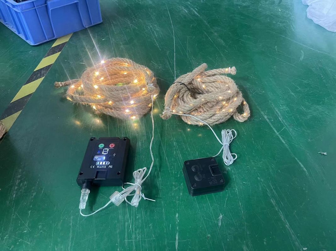 Ηλιακό LED Street Light Lamp Χαλκό Wire Led Garden String Light για εύκολη εγκατάσταση