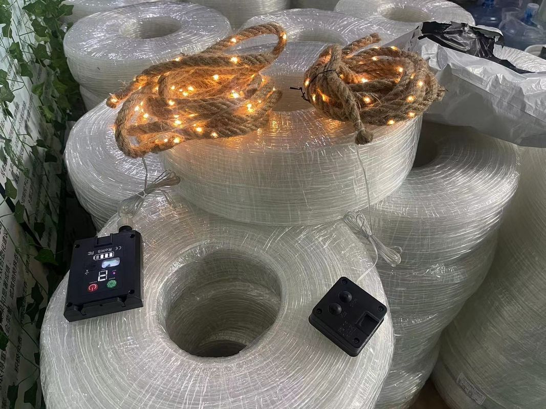 Ηλιακό LED Street Light Lamp Χαλκό Wire Led Garden String Light για εύκολη εγκατάσταση