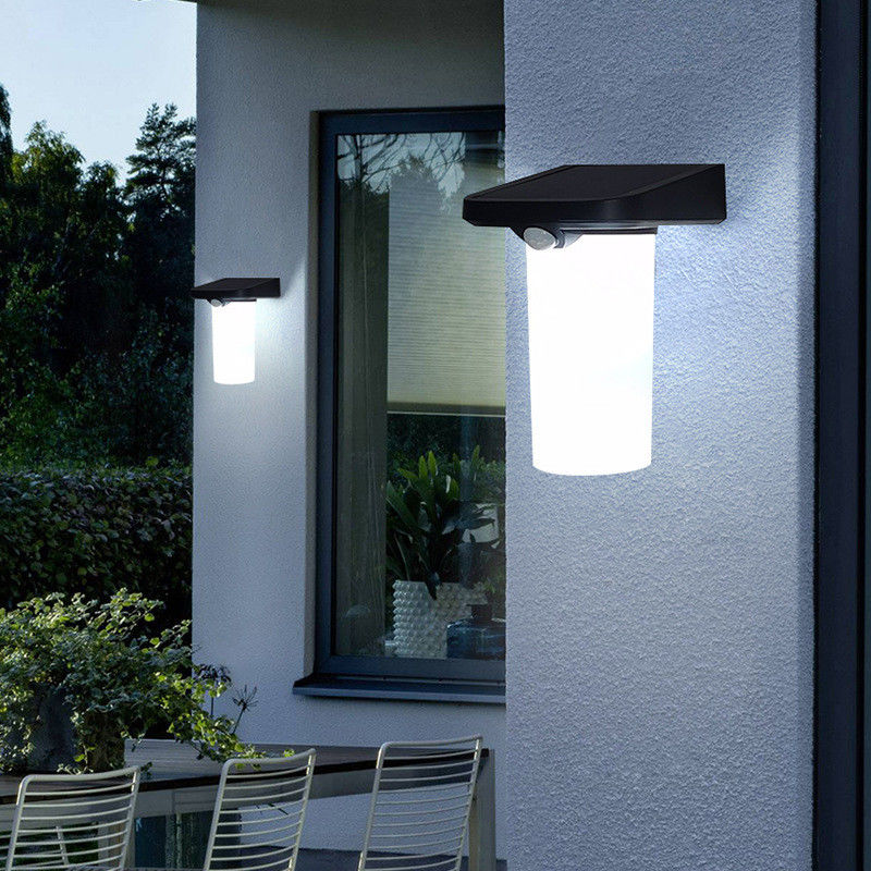 Εξωτερικό Led Wall Light 6w Λευκό Φως Αισθητήρα Κινήματος Φώτα Τείχους Για Βαλκόνια Κήπους Πάρτιους Πυργική αυλή