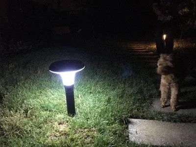 50000 ώρες χρόνου εργασίας 180° γωνία δέσμης LED ηλιακό φως κήπου για τοπίο φωτισμού