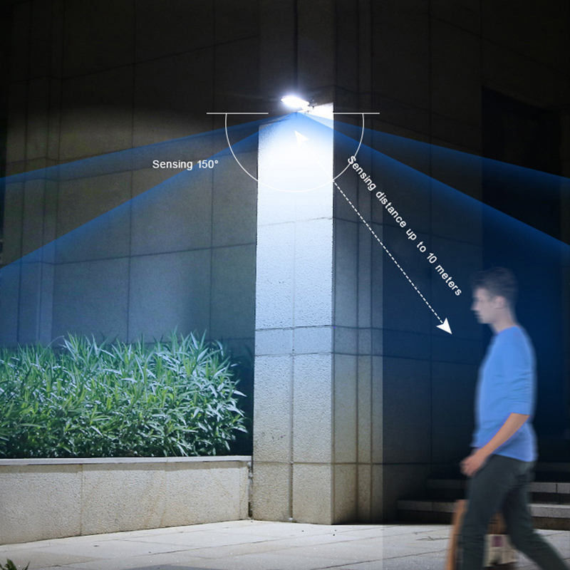 Χρωματική θερμοκρασία CCT Ζεστό φως 3000K LED φώτα κήπου εξωτερικά ηλιακό μονοπάτι φως