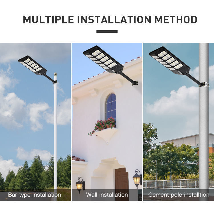 Εξωτερικό All In One Ηλιακό φως δρόμου 100w 300W 500W για Δρόμους Εργασιακό χρόνο ώρες 50000