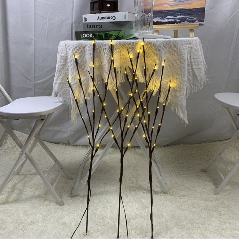 77cm μόδα LED λυχνάρι κλαδιά ιτιάς για γάμο γιορτή πάρτι διακόσμηση χριστουγεννιάτικο δέντρο