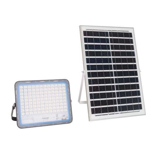 2- 100w Ηλιακό Led Πλημμυριστικό Φως Εξωτερικού 12V 3000mA Ip65 Ανερόστεγος φωτισμός σταδίου
