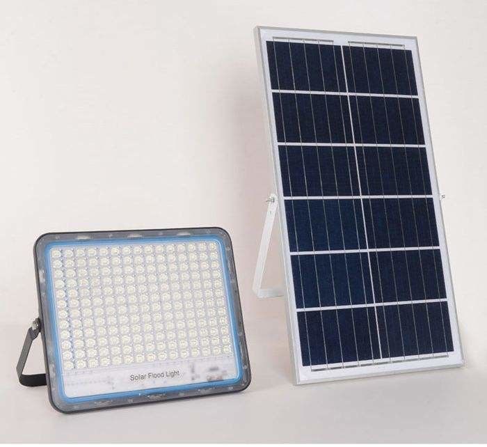 2- 100w Ηλιακό Led Πλημμυριστικό Φως Εξωτερικού 12V 3000mA Ip65 Ανερόστεγος φωτισμός σταδίου