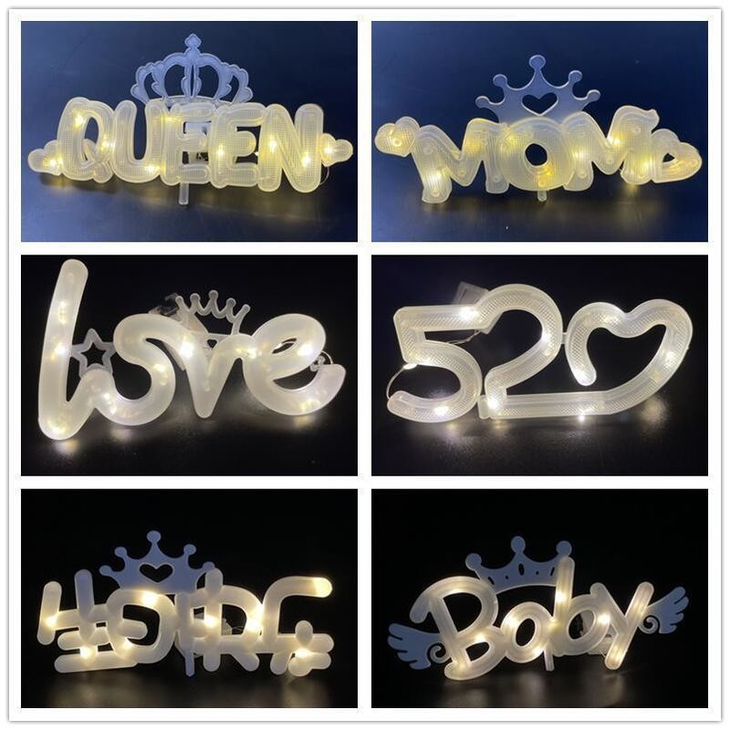 8 τρόποι LED Cake Light για τις γιορτές Γενέθλια Γάμος και Χριστούγεννα Flash Προσαρμοσμένο χρώμα