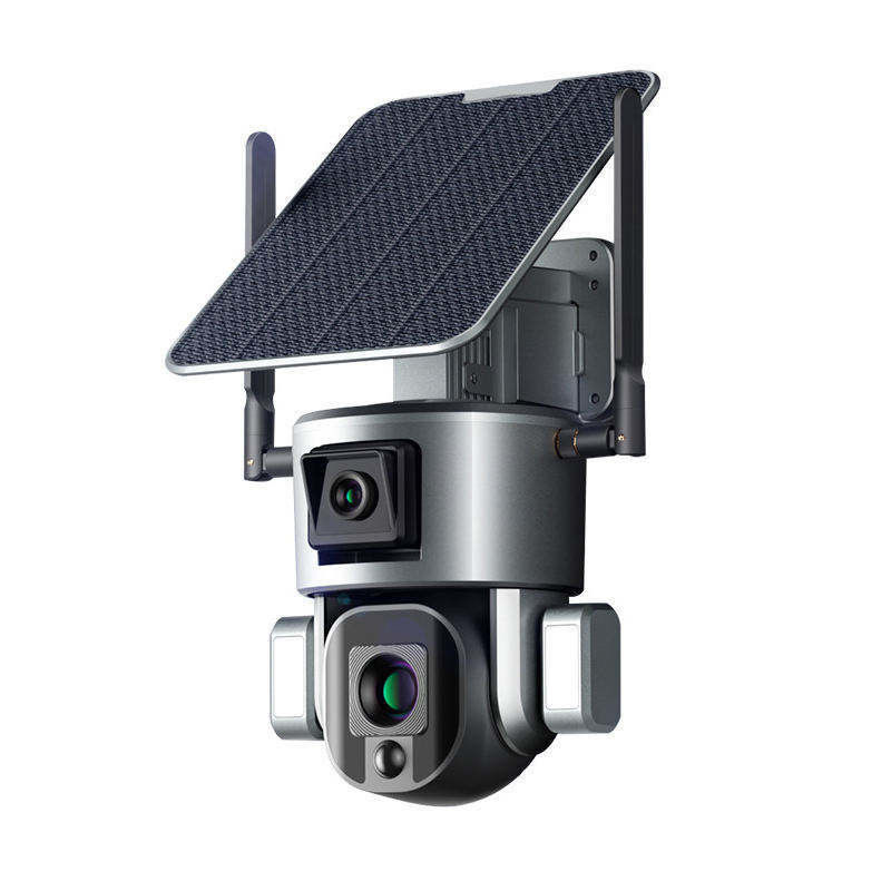 10x Ζουμ 4.0MP Wifi Dome CCTV Network Ipsy Ηλιακή μπαταρία Εφεδρική κάμερα παρακολούθησης 4g