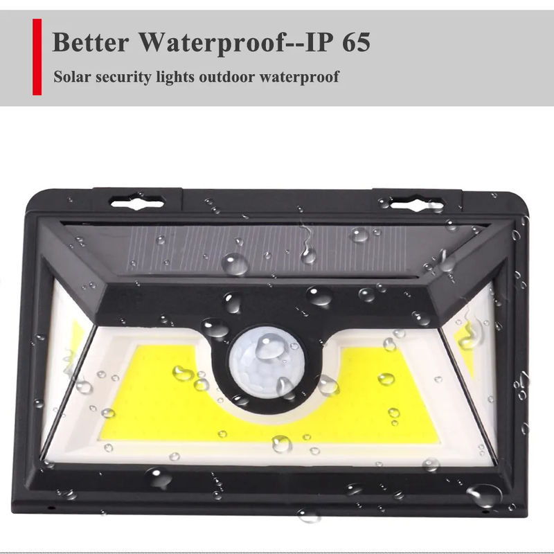 IP65 Αδιάβροχο LED Ηλιακό Φως Τείχους με αισθητήρα κίνησης