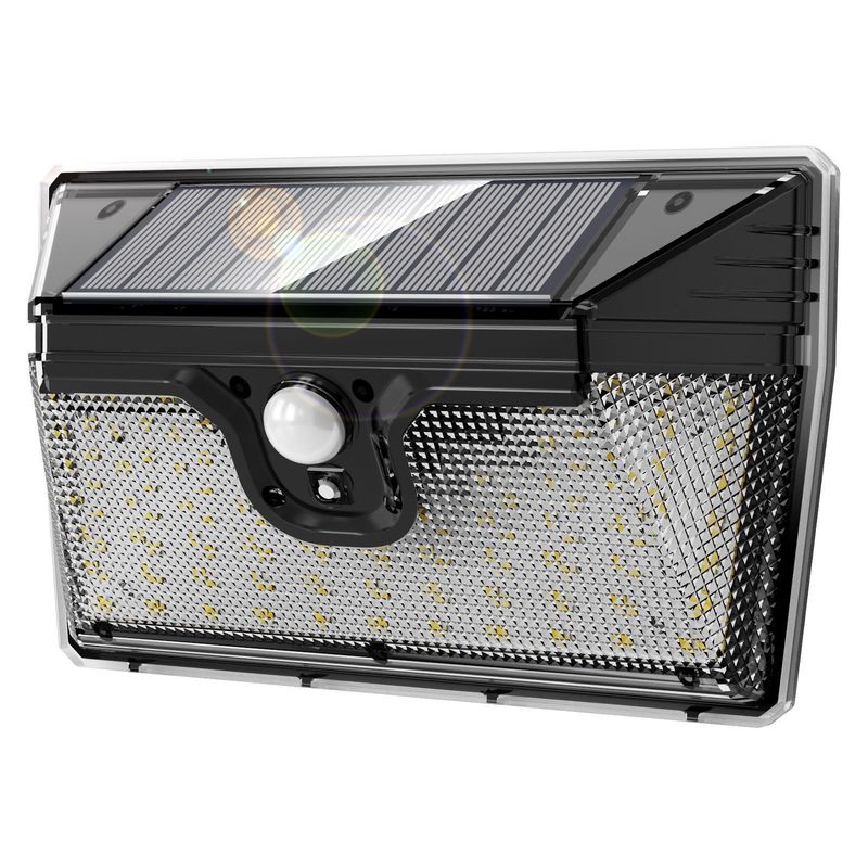 218LED Soft Cold White Solar Motion Sensing Wall Light για εξοικονόμηση ενέργειας εξωτερικού κήπου