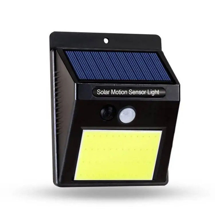 Ηλιακή ενέργεια 48 Cob LED αισθητήρα κίνησης Φώτα τοίχου ασφαλείας απευθείας από το