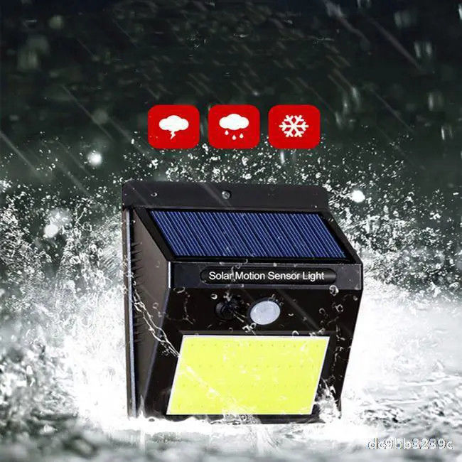 Αδιάβροχο 20 LED ηλιακό φως τοίχου με αισθητήρα κίνησης και θερμοκρασία χρώματος 5000K